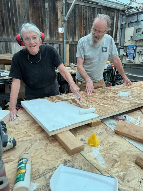 Linda McConnell and Richard Sharkey